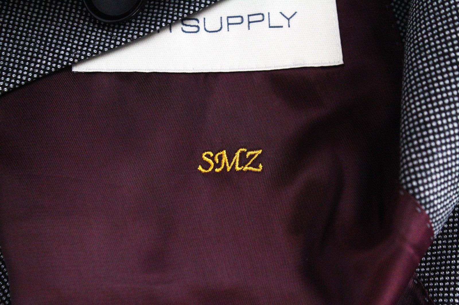 SUITSUPPLY La Spalla Men's Blazer UK50R Grey Birdseye Wool Slim Formal Look