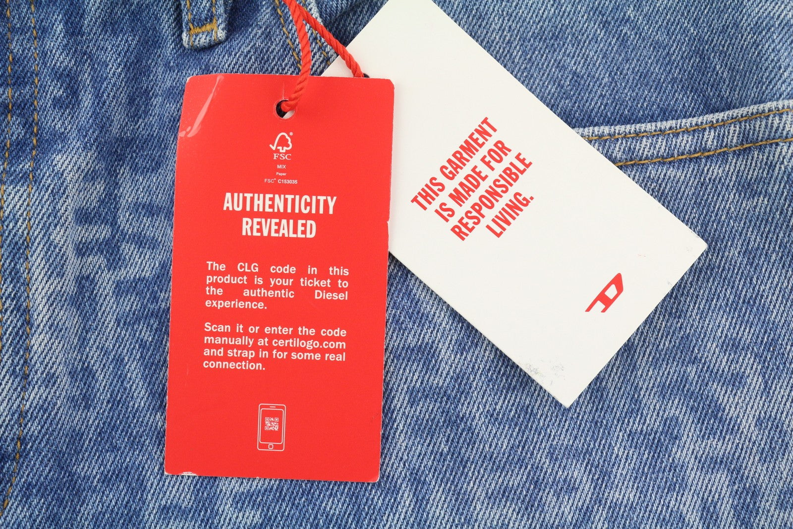 DIESEL 1995 007F5 Men Jeans W32/L34 Slim Fit Straight Leg Logo Print RRP250