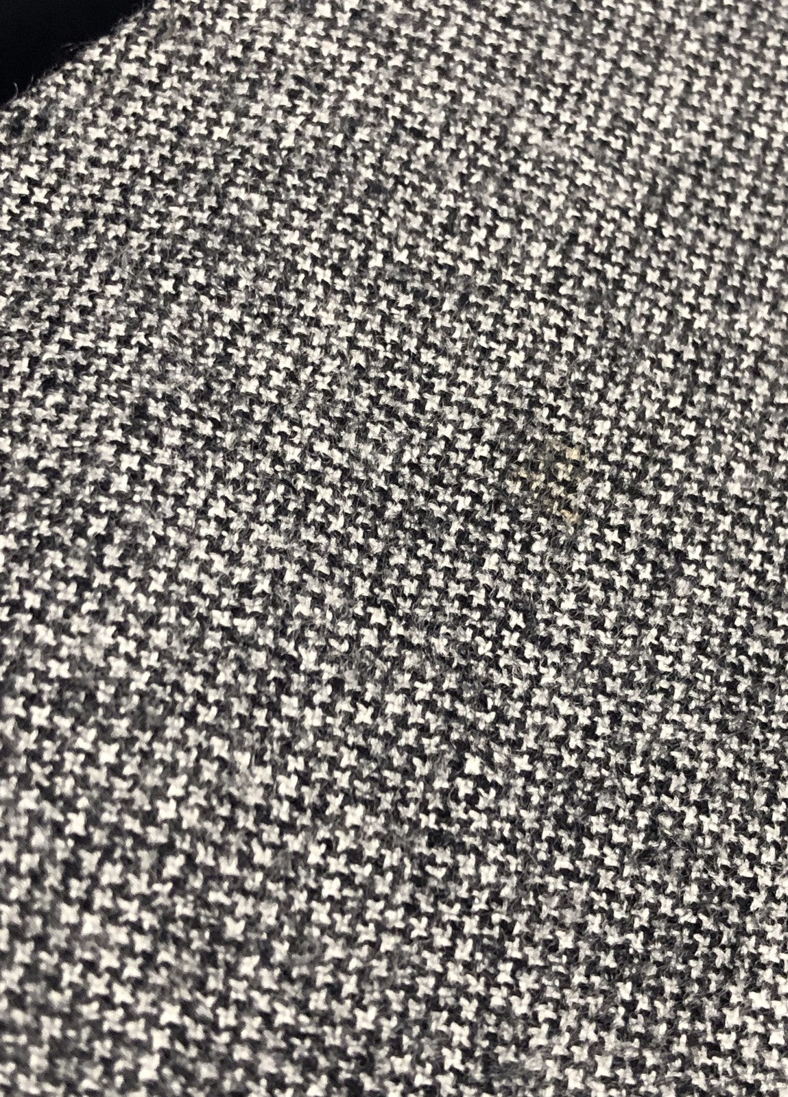 SUITSUPPLY Havana Men's Suit UK40L Grey Houndstooth 2Pc Slim S120 Wool Peak