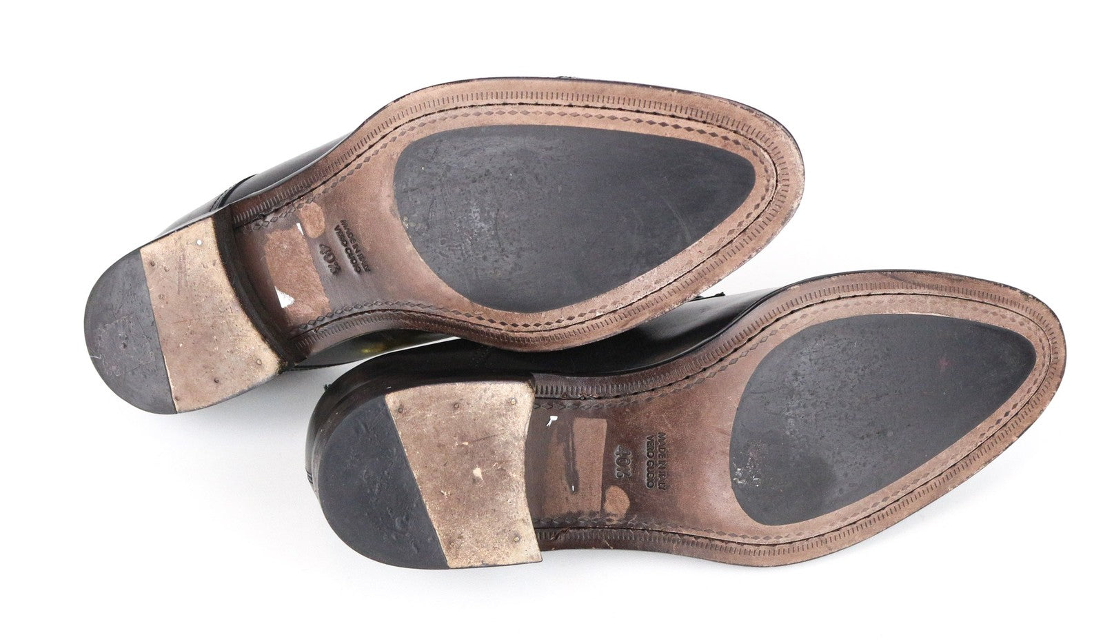 SUITSUPPLY Men's Shoes EU40.5 Black Leather Laced Classic Low Formal Footwear