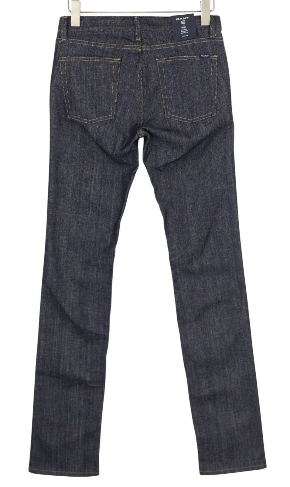 GANT Nelly Women Jeans W29/L34 Low Waist Regular Fit Narrow Leg Dark Blue Denim