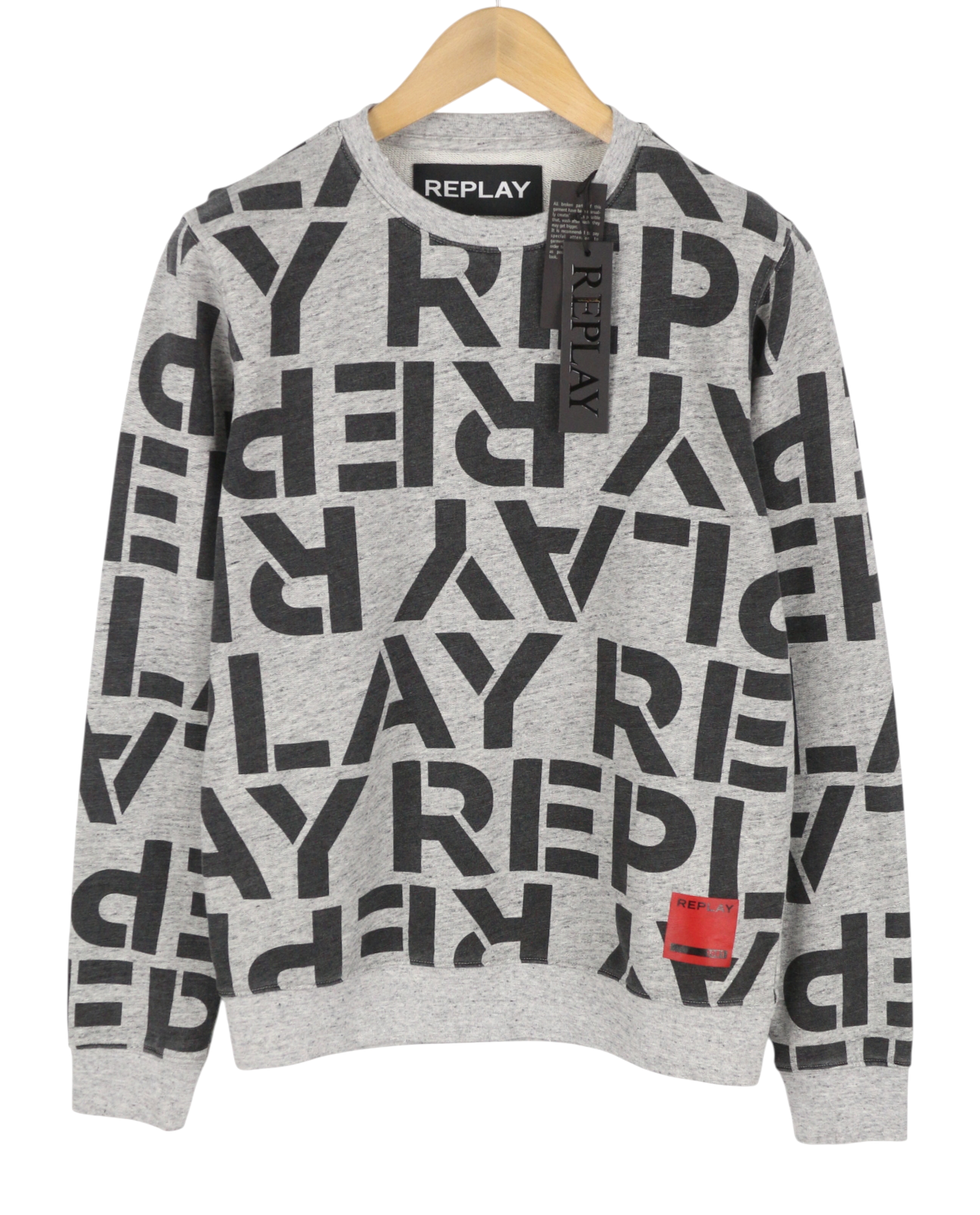 Grey Cotton Sweatshirt