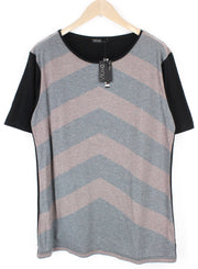 VKING Men's T-Shirt 2XL Black Cotton Blend Graphic Crew Neck Jersey Pullover