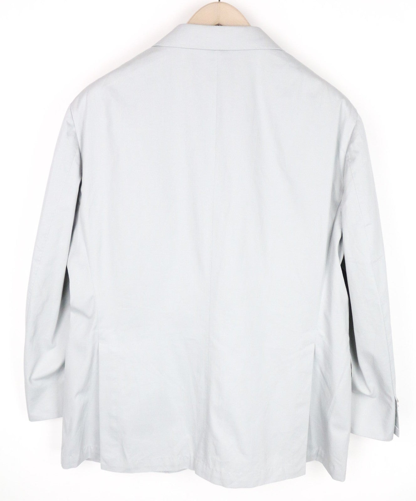 SUITSUPPLY La Spalla švarkas UK46S šviesiai pilkas plonas medvilninis kašmyro švarkas lengvas 