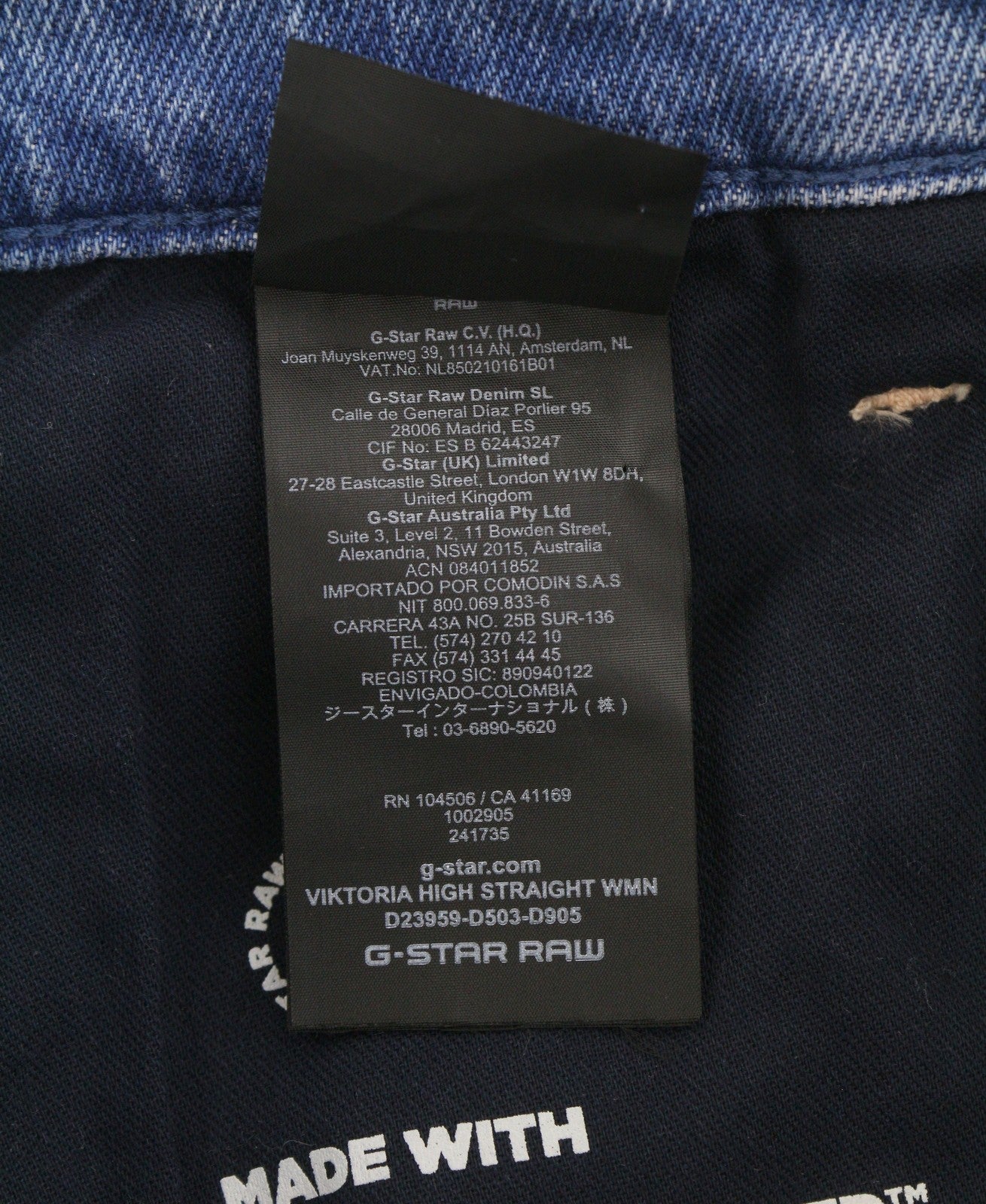 Jeans Viktoria High Straight
