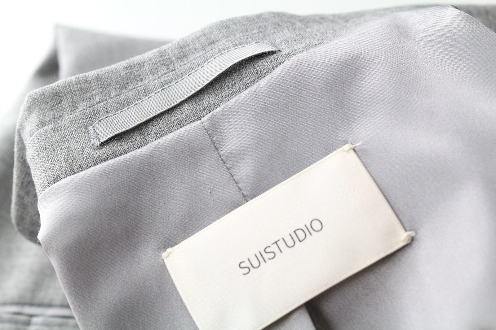 SUITSUPPLY Cameron Women's UK6S Grey Pure Wool Lined Single Breasted Blazer