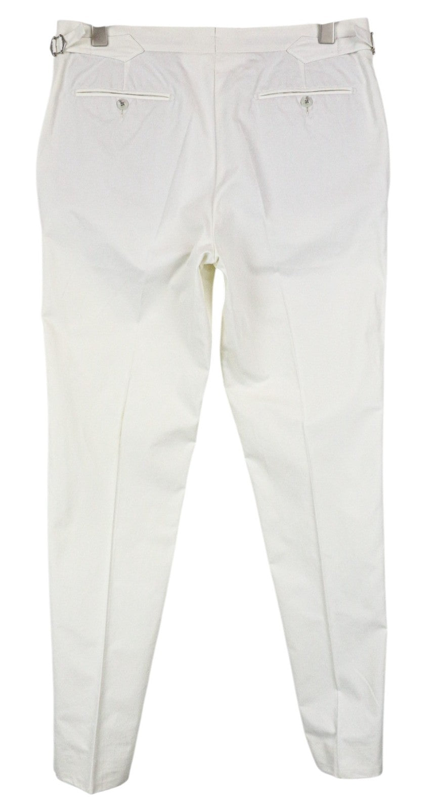 SUITSUPPLY Havana Men's UK40R Off-White Slim Fit Pure Cotton Formal 2Pc Suit