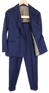 Blue Wool Suit