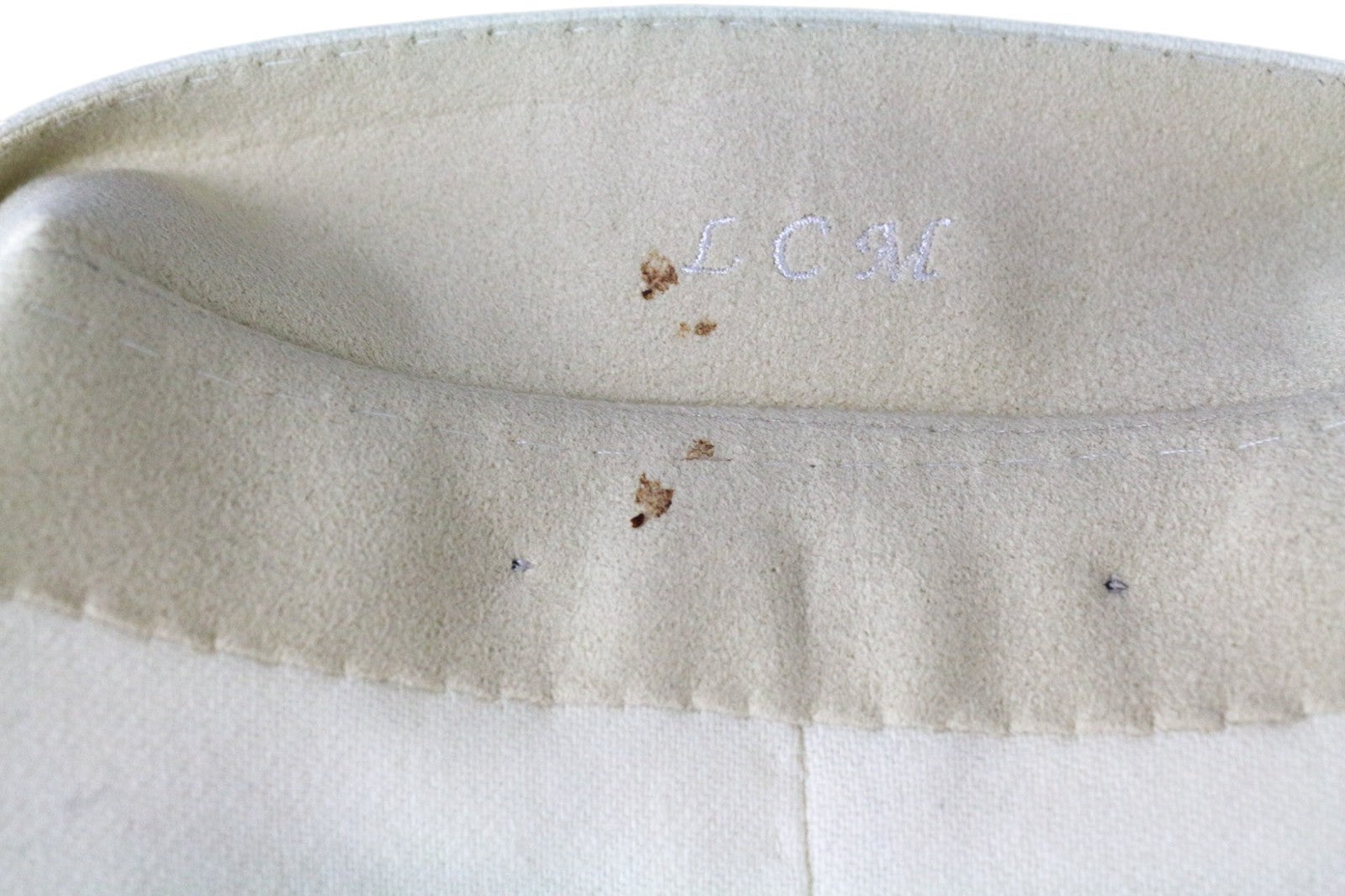 SUITSUPPLY La Spalla Men's UK34R Off-White Wool Single Breasted Classic Blazer