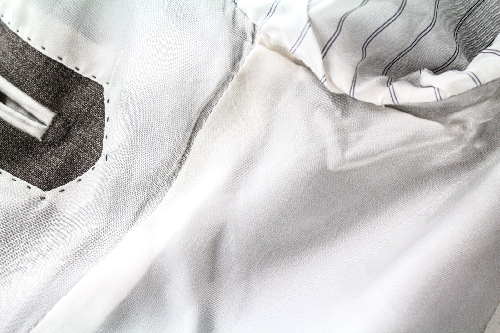 SUITSUPPLY Lazio Men's UK44R Brown Slim Fit Pure Wool Lined Single Breasted