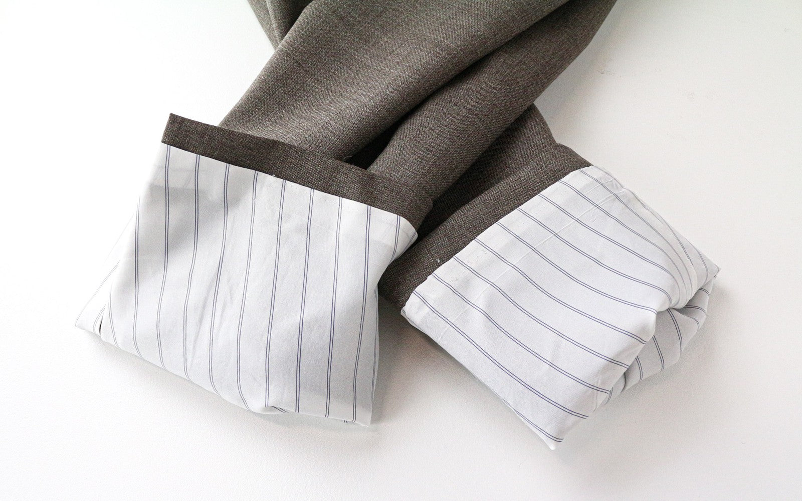 SUITSUPPLY Lazio Men's UK44R Brown Slim Fit Pure Wool Lined Single Breasted