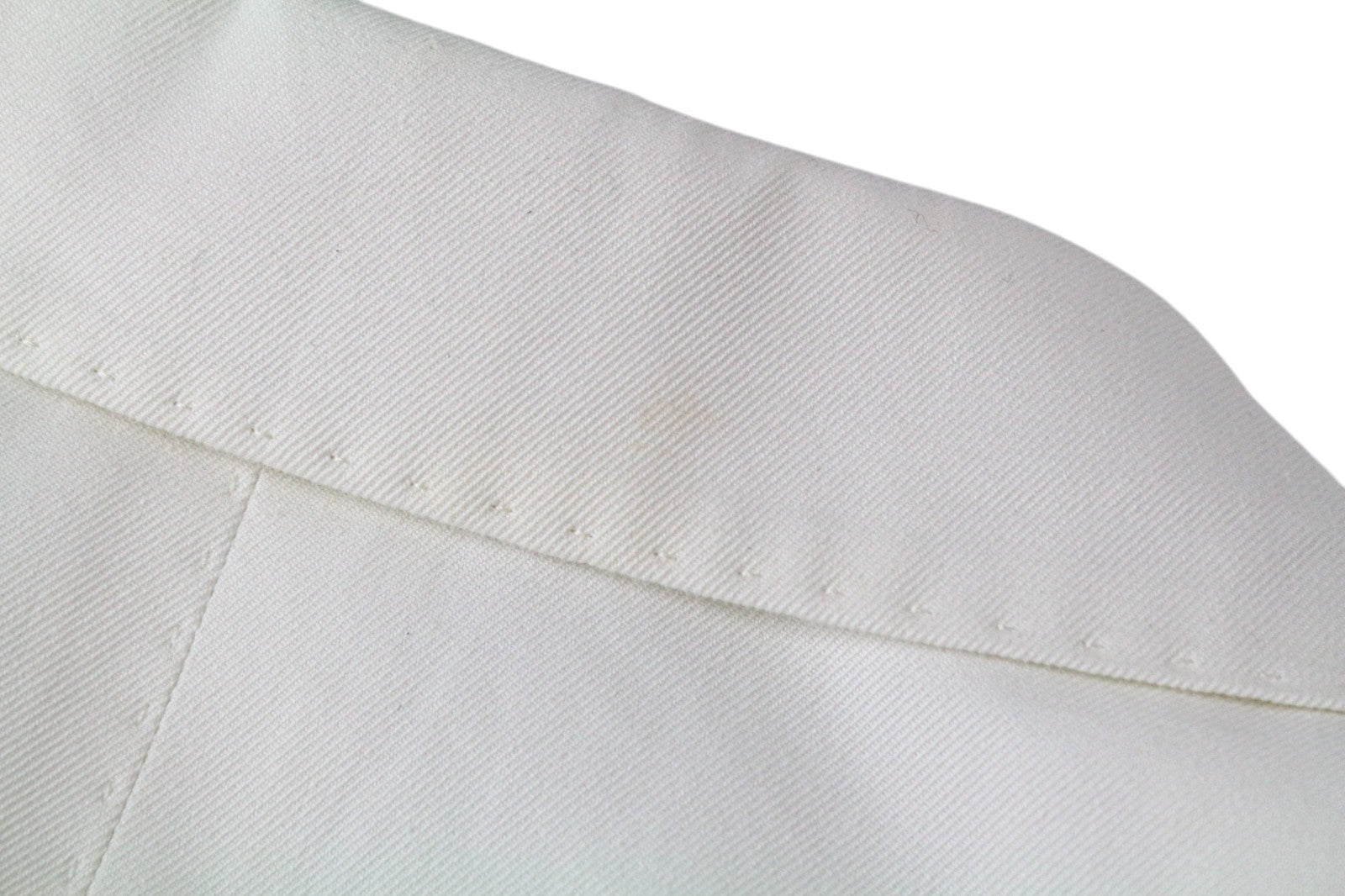 SUITSUPPLY Havana Men's UK38R Off-White Slim Fit Pure Cotton Unlined 2Pc Suit