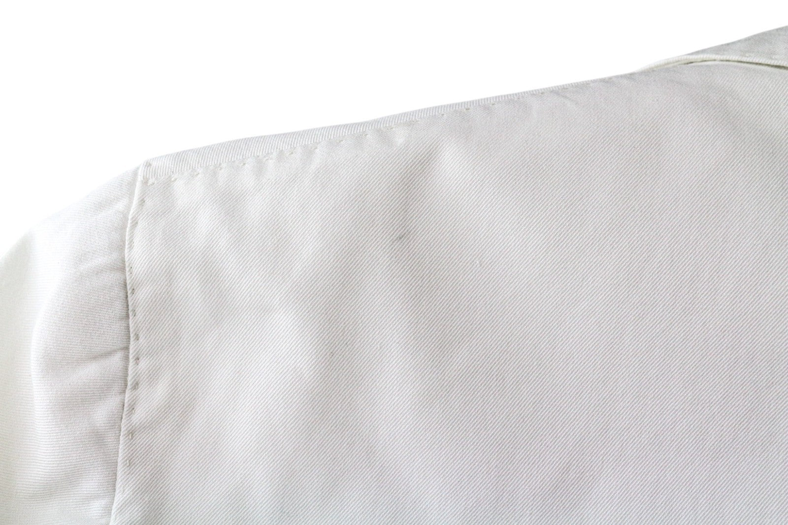 SUITSUPPLY Men's ~ UK38R Off-White 2 Piece Unlined Cotton Pleated Suit