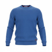 Blue Wool Sweatshirt