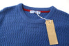 Blue Wool Sweatshirt