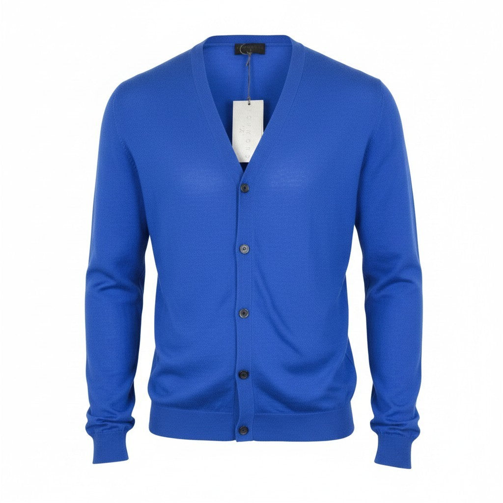 Blue Wool Sweatshirt