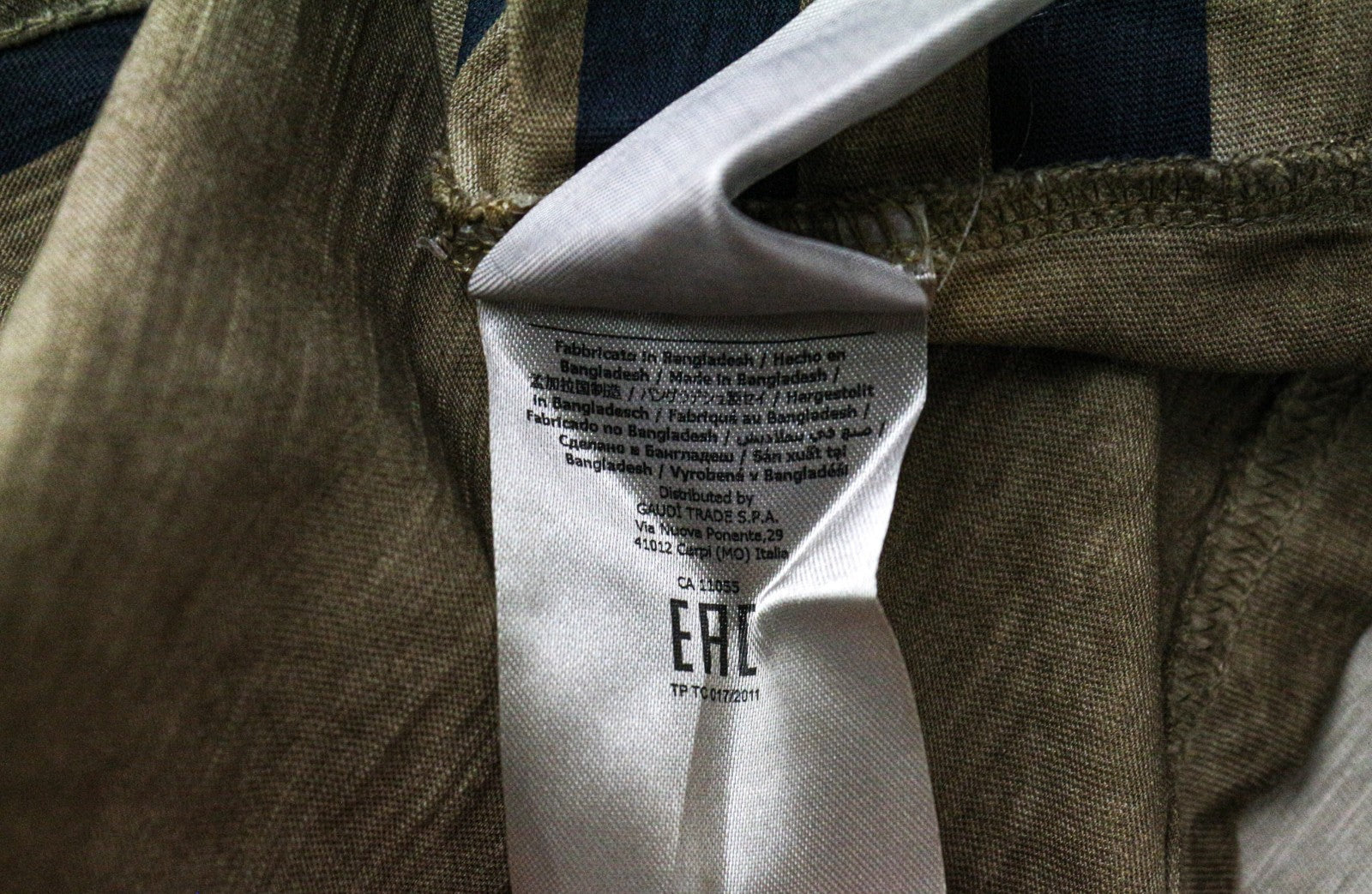Brown Twill T-Shirt