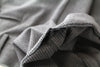 Grey Polyester Trousers