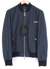Blue Polyester Jacket