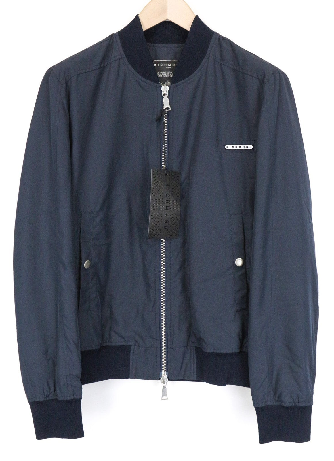 Blue Polyester Jacket