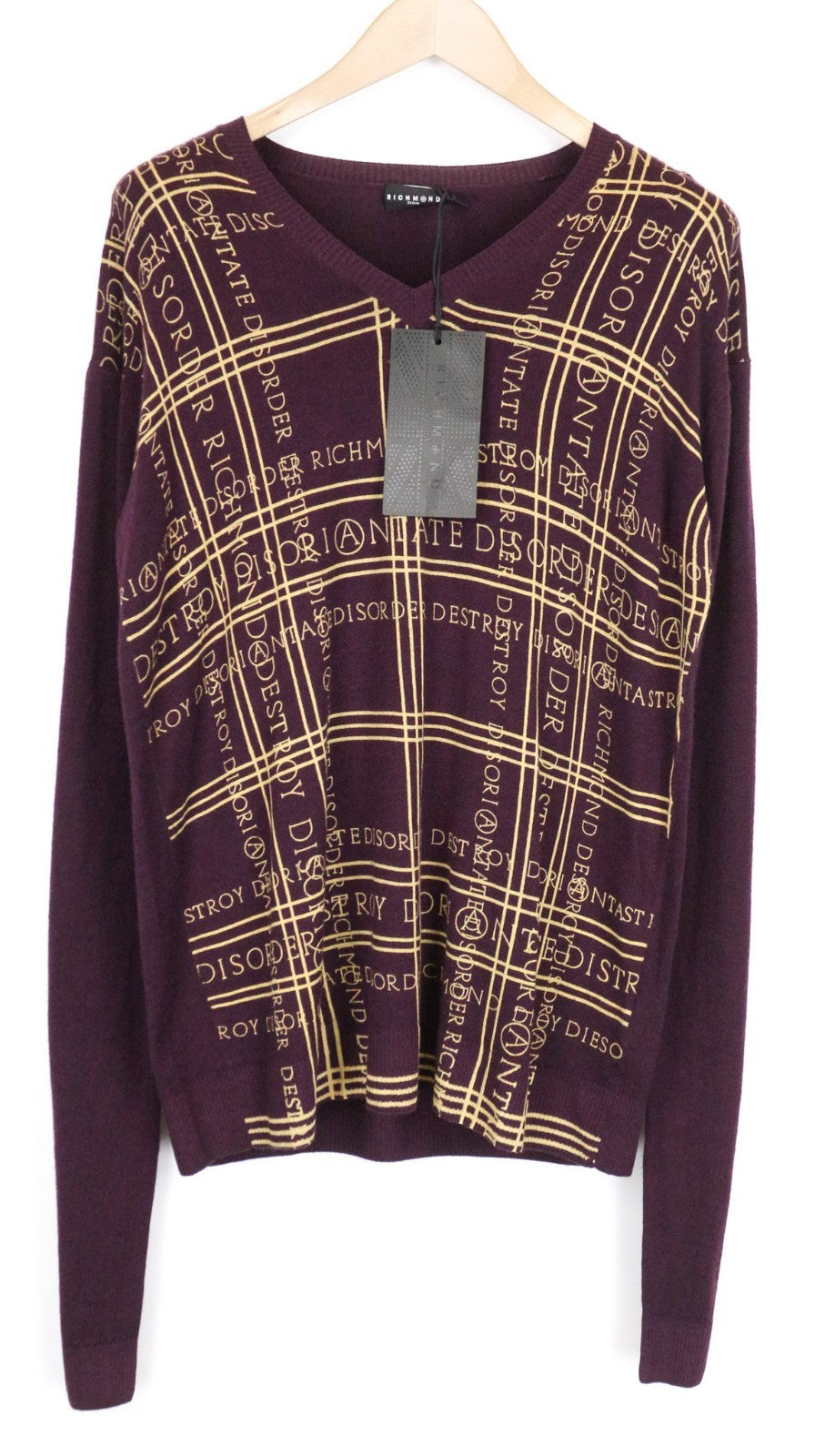 Purple Wool Sweatshirt
