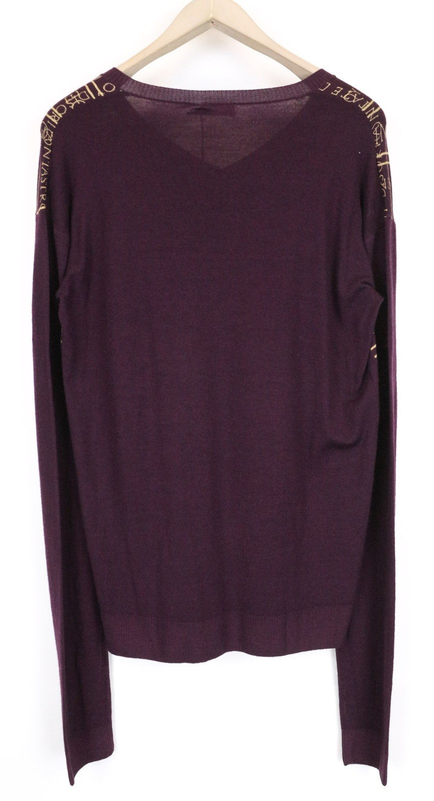 Purple Wool Sweatshirt