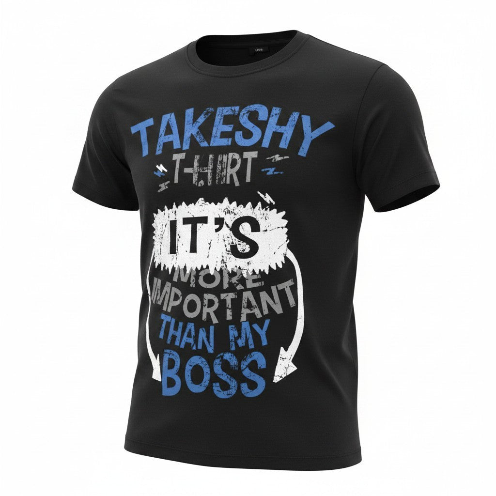 Black Twill T-Shirt