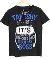 Black Twill T-Shirt