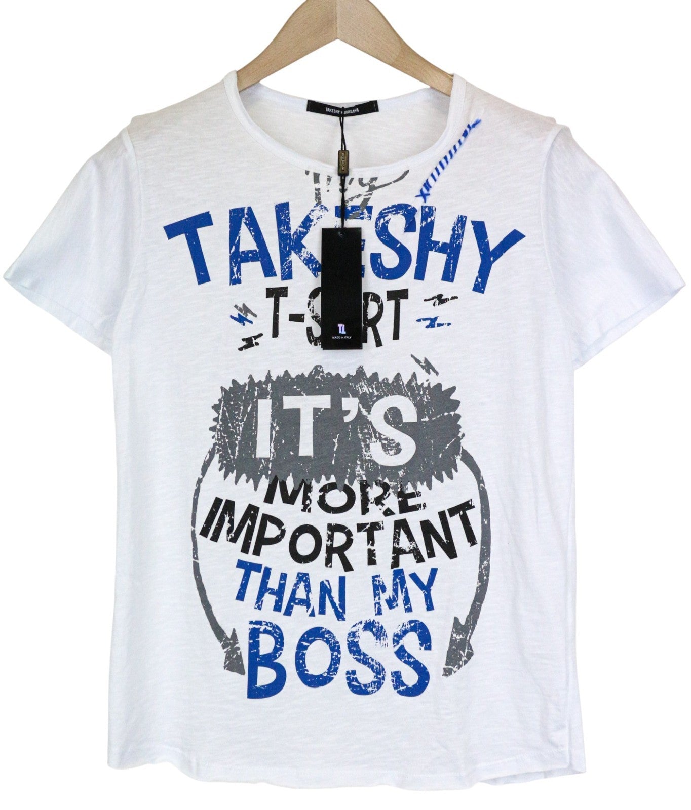 White Twill T-Shirt