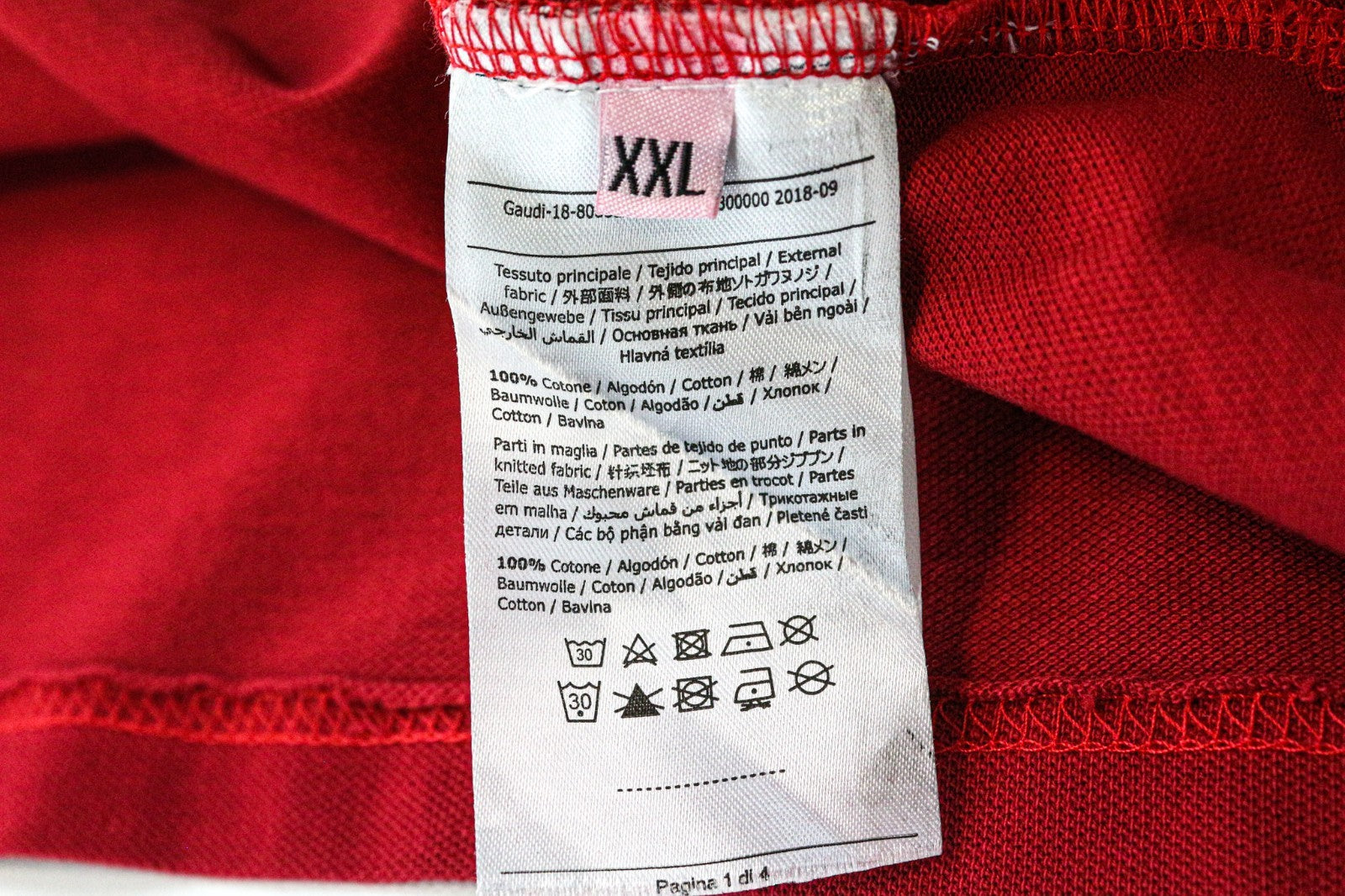 Red Twill T-Shirt