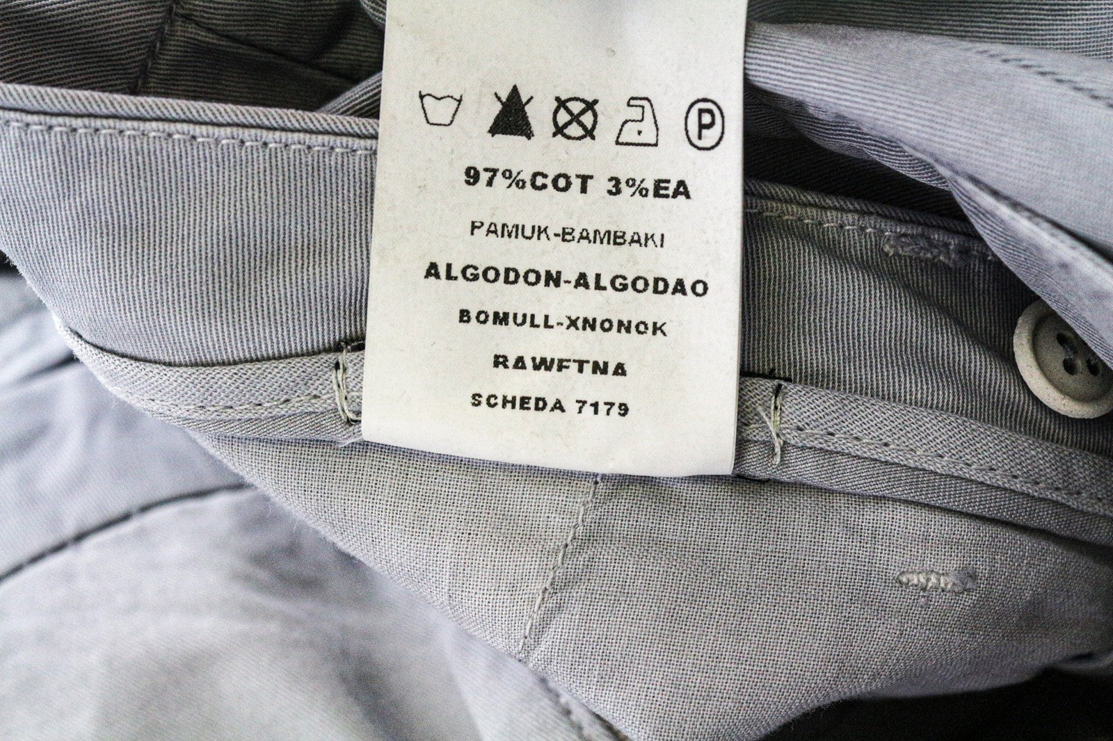 Trousers Grigio Chiaro