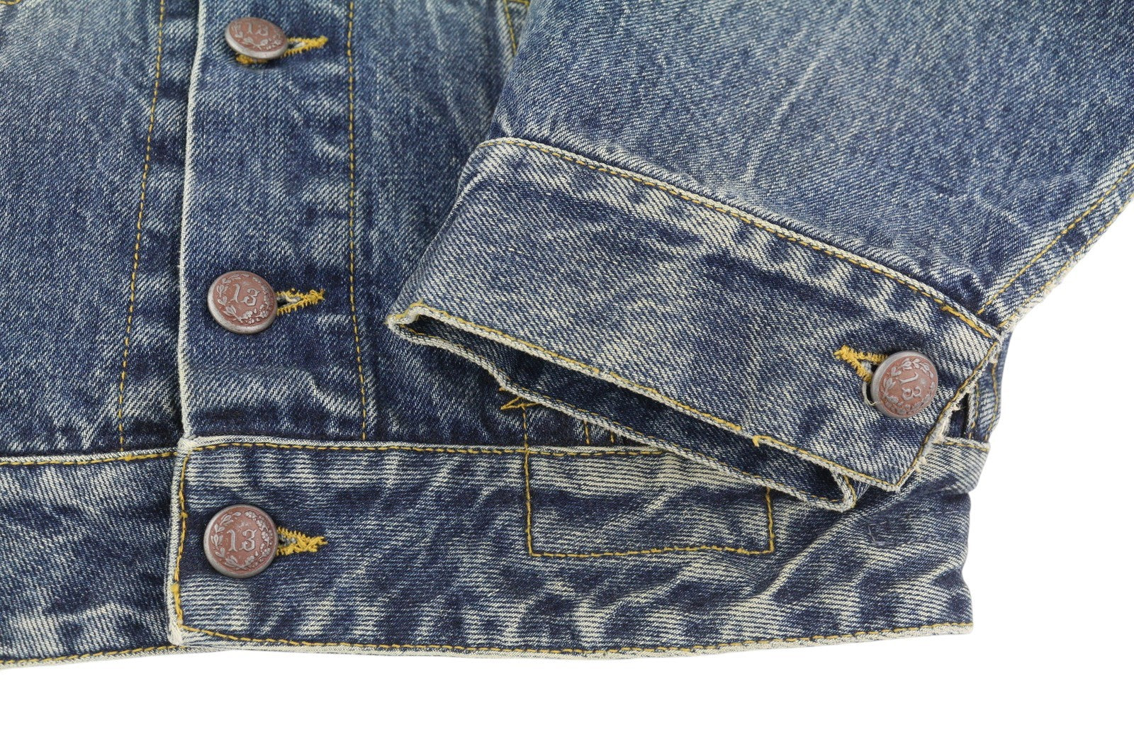 R13 Naomi Trucker Jkt Women Jacket M Kelly Heavy Weight Shoulder Pads RRP€699