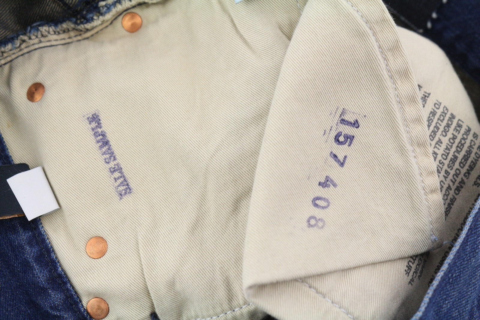 NUDIE JEANS Thin Finn Men Jeans W30/L34 Blue Faded Washed Slim Fit Organic Zip