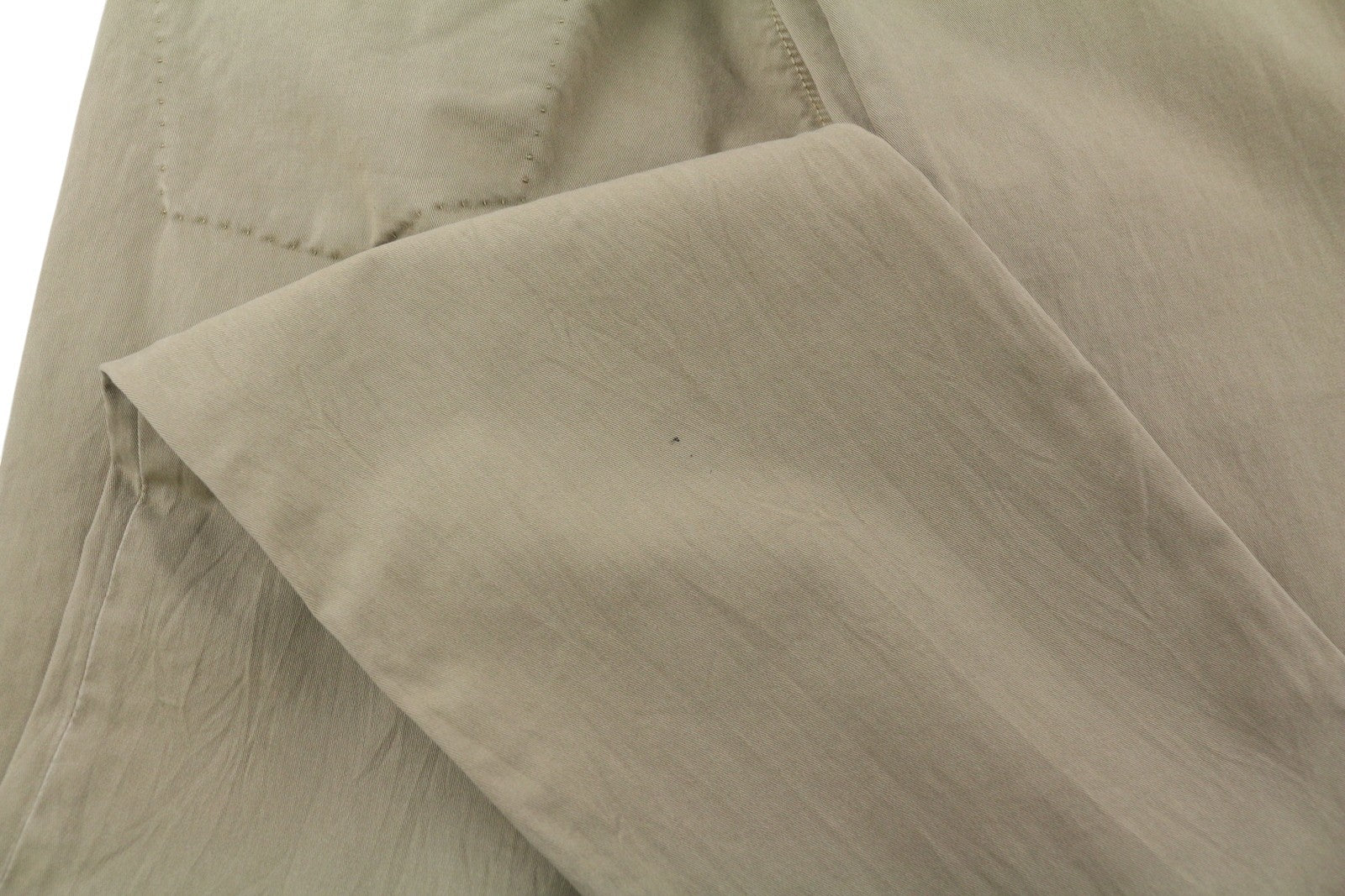 NUDIE JEANS Khaki Slim Men Trousers W30/L34 Organic Warm Sand Zip Fly Chino