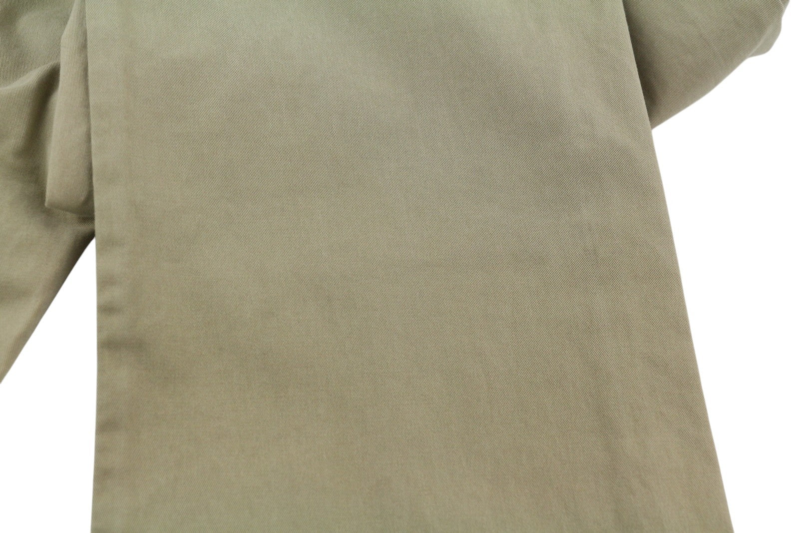 NUDIE JEANS Khaki Slim Men Trousers W30/L34 Organic Warm Sand Zip Fly Chino