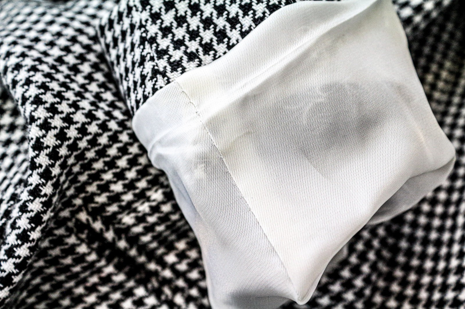 SUITSUPPLY La Spalla Women's UK30R Grey Pure Linen Patterned Two-Piece Suit