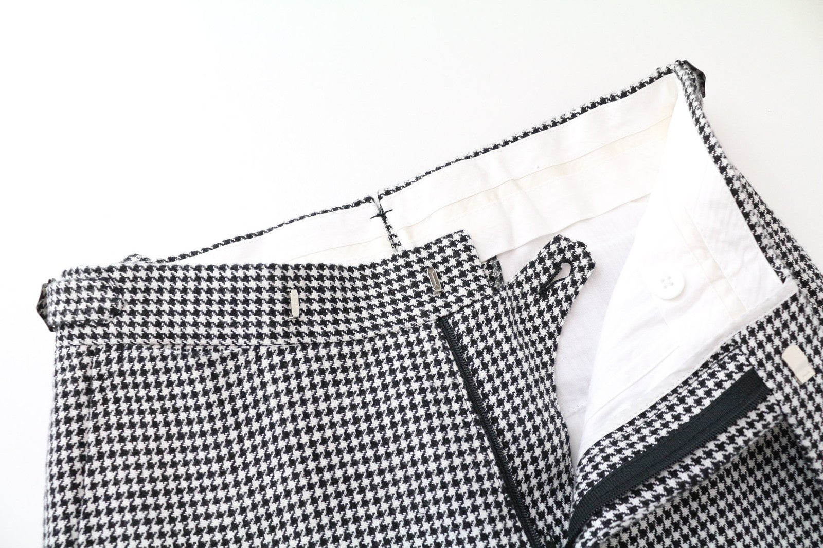 SUITSUPPLY La Spalla Women's UK30R Grey Pure Linen Patterned Two-Piece Suit