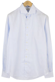 SUITSUPPLY Try On Extra Slim Fit Men Formal Shirt 41L / 16L Pinstriped Cutaway