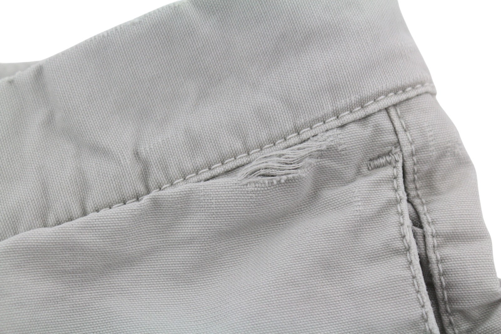 NUDIE JEANS Khaki Regular Men Trousers W32/L34 Organic Moon Dust Distress Chino