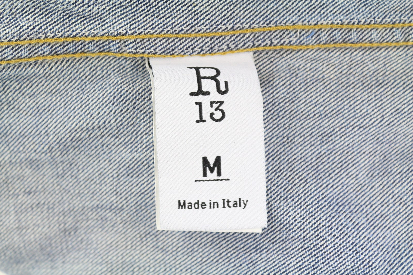 R13 Cropped Raglan Trucker Women Jacket M Jasper Tex Button-Up Spread Blue $798