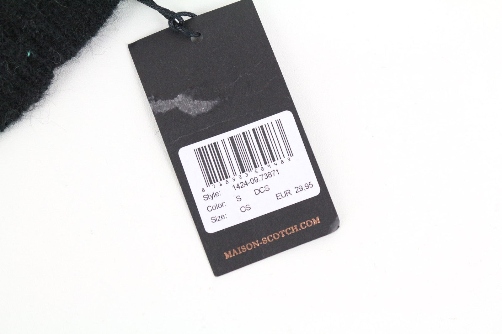 MAISON SCOTCH Women's OS Light Grey Beanie 2-Pack Stars Mohair Blend Knit