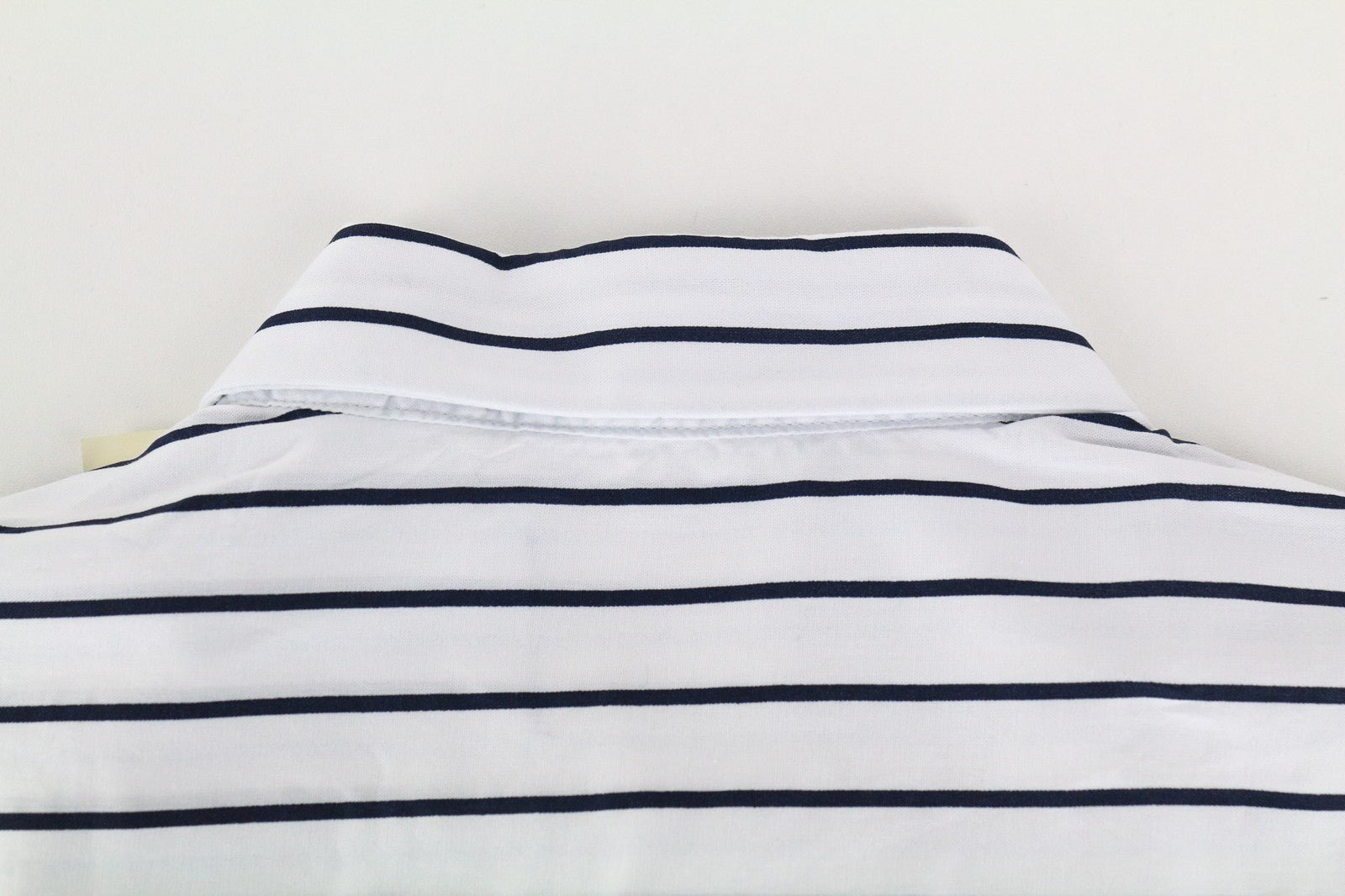 SCOTCH & SODA Men's M White Long Fit Pinstripe Pure Cotton Poplin Dress Shirt