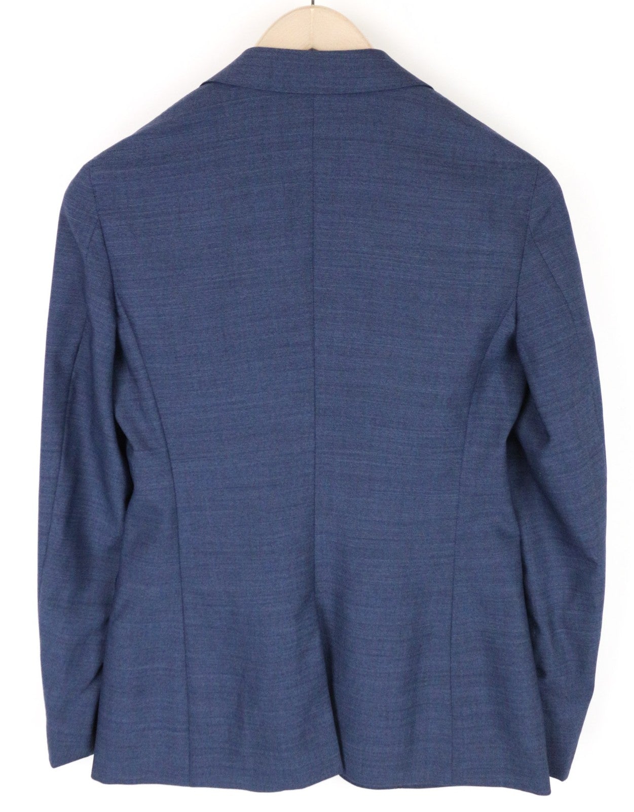 SUISTUDIO Cameron Women's UK8R Blue Pure Wool Lined Single-Breasted Blazer