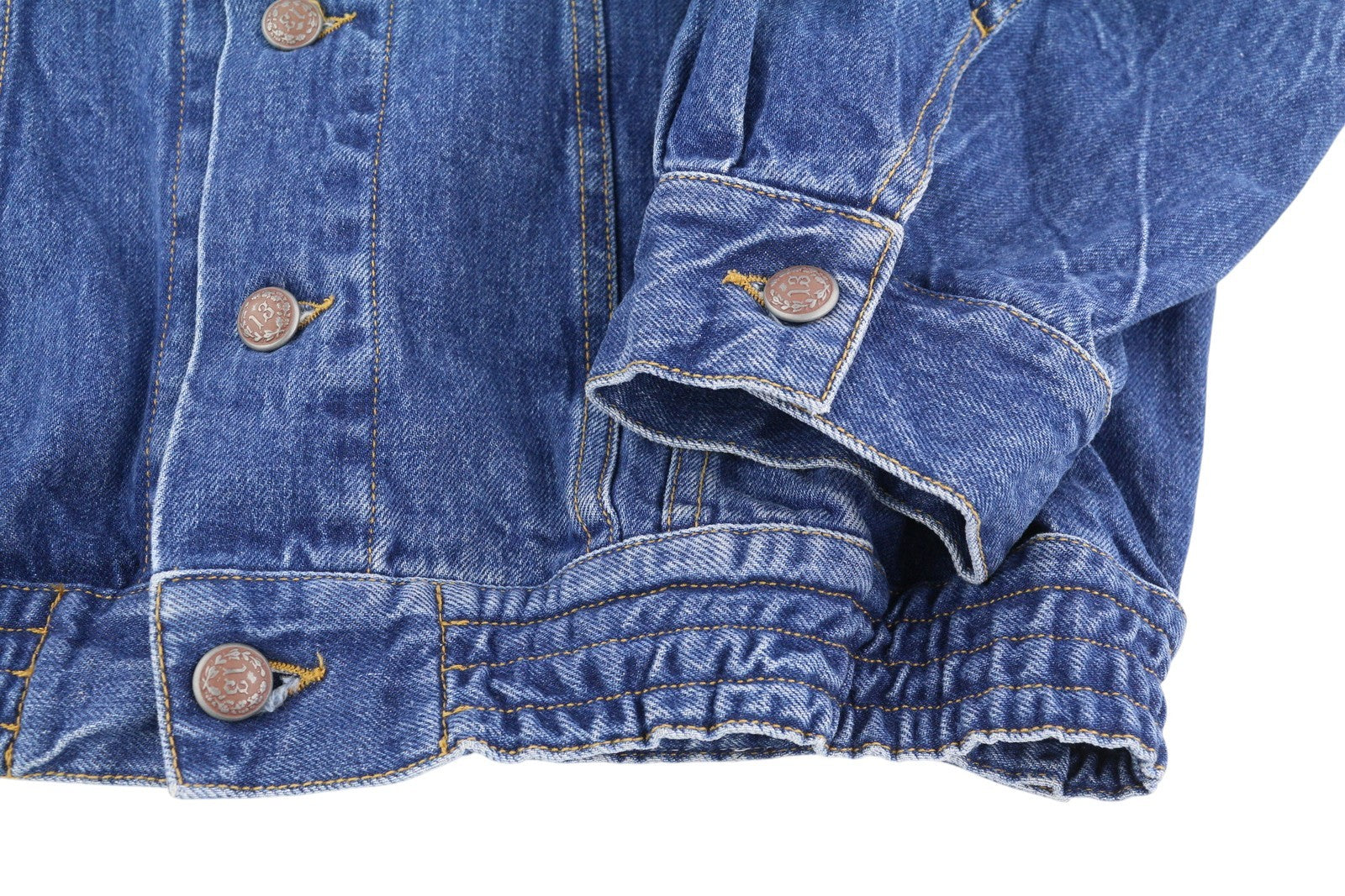 R13 Cinched Waist Denim Trucker Women Jacket M Kelly Tex Oversized Loose Blue