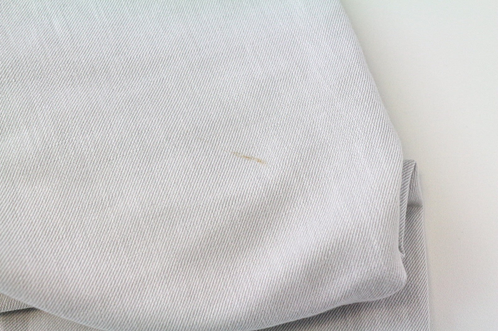 SUITSUPPLY Brentwood Men's Trousers UK38R Grey Melange Slim Linen/Cotton Formal