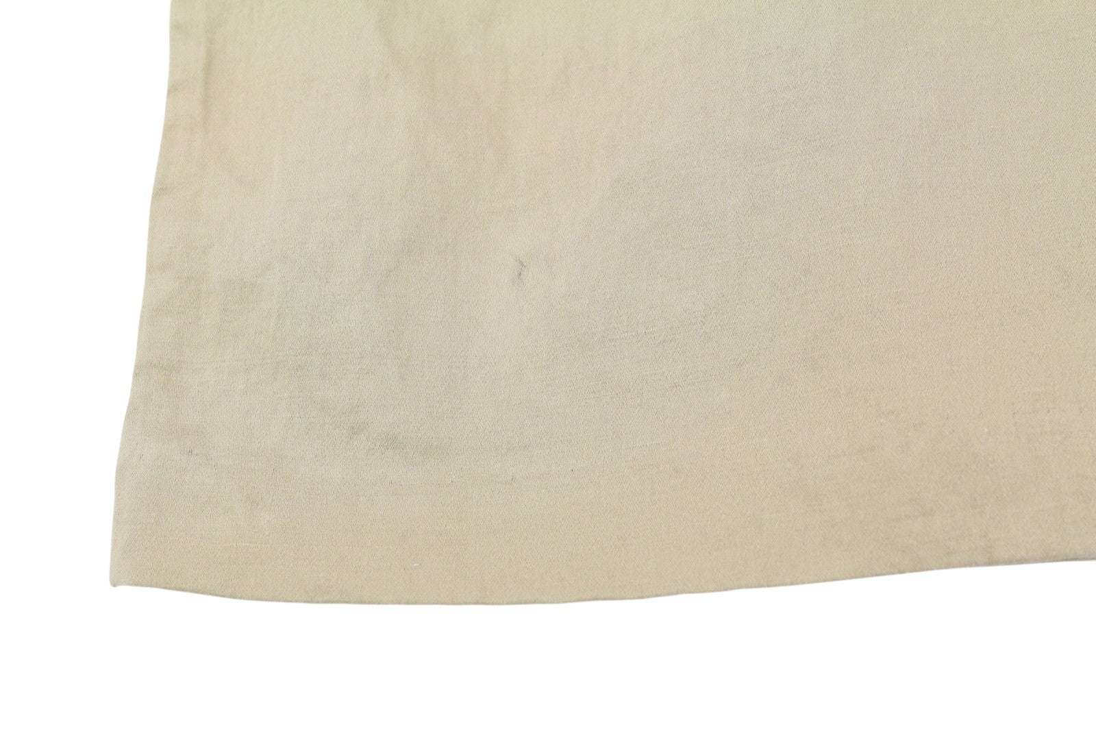 R13 Wide Leg Women Trousers 27 Beige Linen Blend Pleated Button Fly Logo Pockets