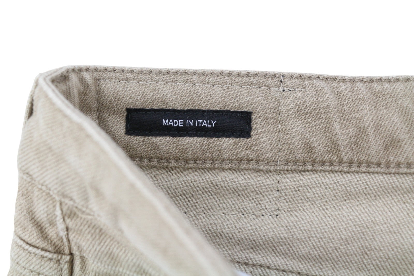 R13 Boy Flare Women Jeans 25 Buff Stretch Zip PS25 Washed Faded Beige RRP€695