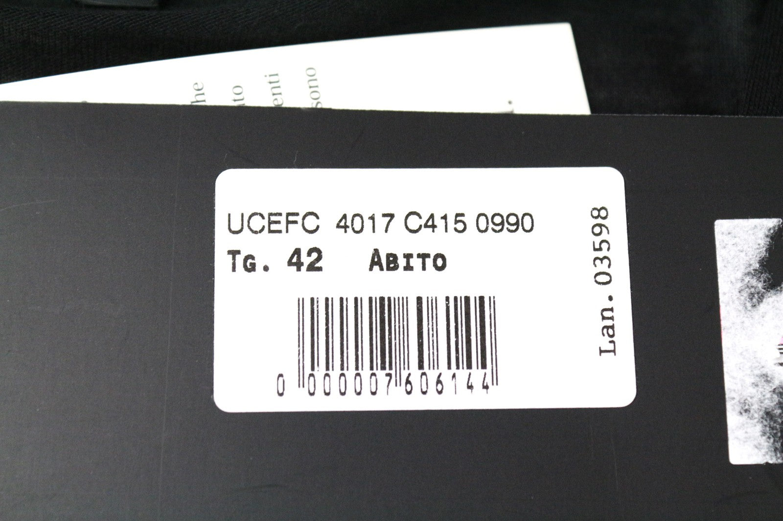 RICHMOND Women's Dress 42 Black 3/4 Sleeve Round Neck Wrap with Detailing