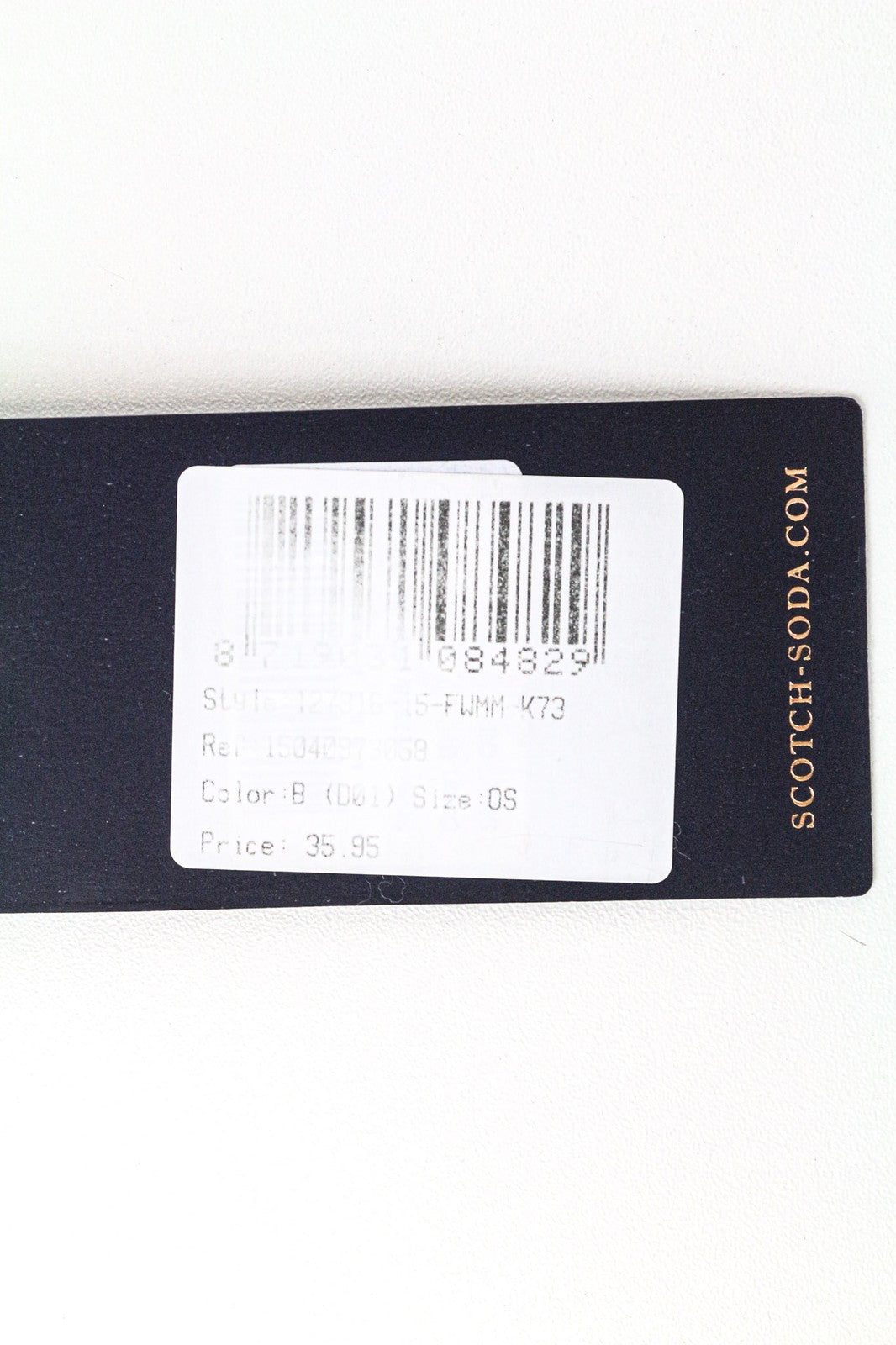 SCOTCH & SODA Ams Couture Men's Hat OS Wool Purple/Green Striped 2-Beany Pack