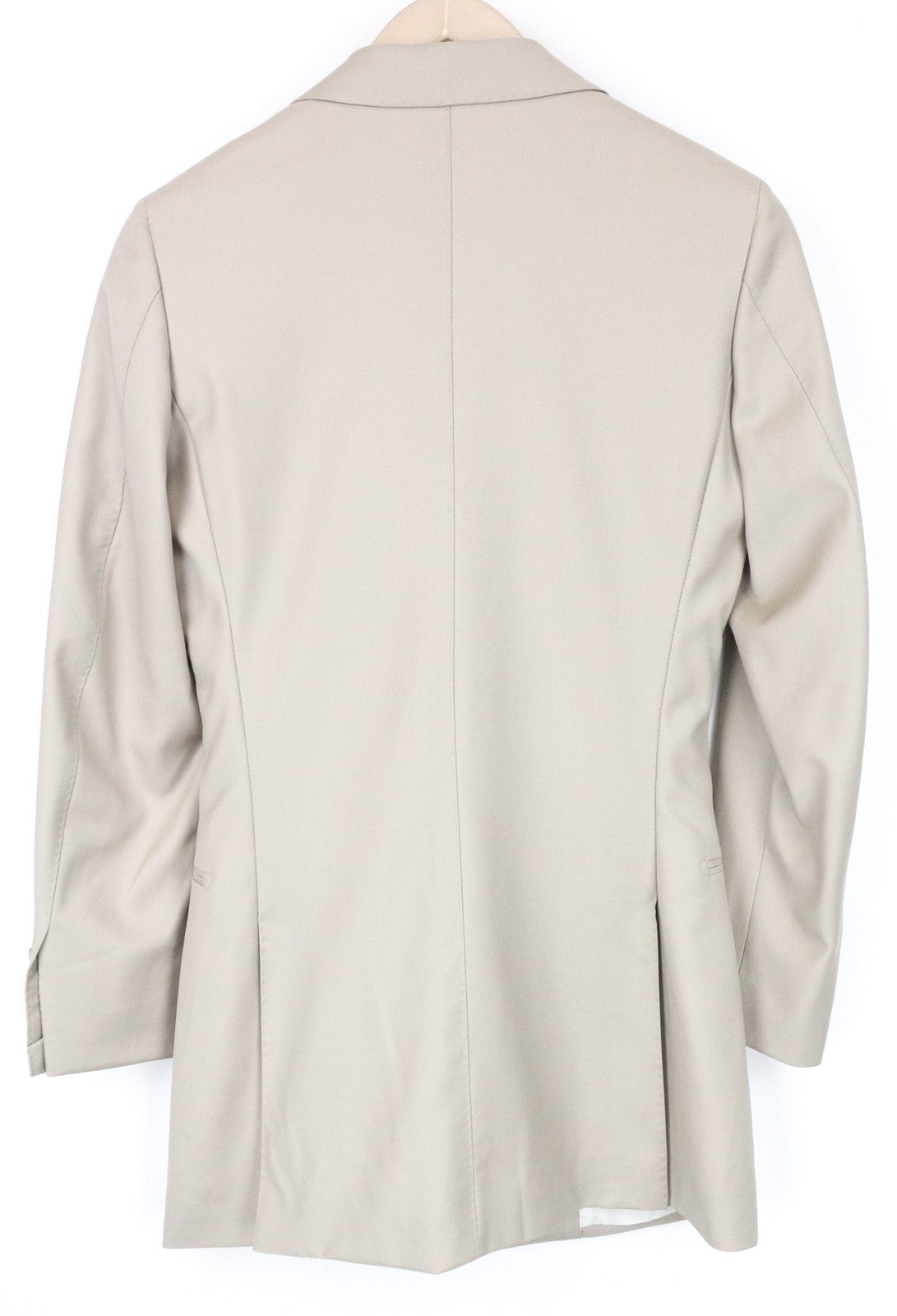 SUITSUPPLY La Spalla Men's Blazer UK30R Light Brown Pure Wool Double-Breasted